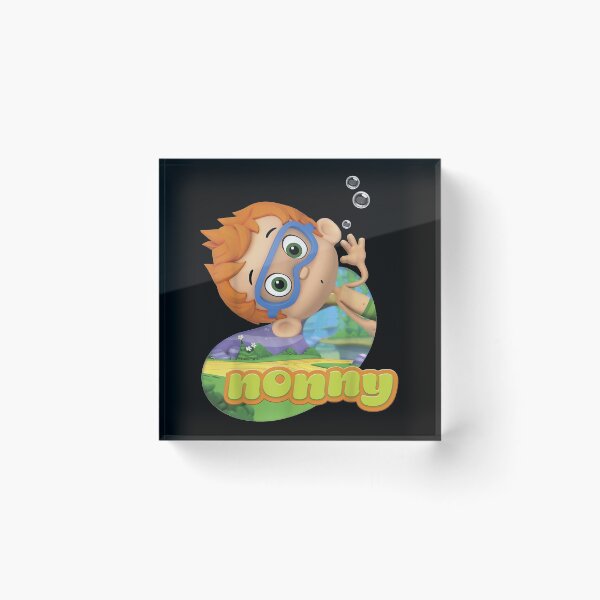 Item preview, Vintage Retro Bubble Guppies Nonny Goggles Portrait Logo Poster Christmas designed and sold by TillmanJamesLuk.