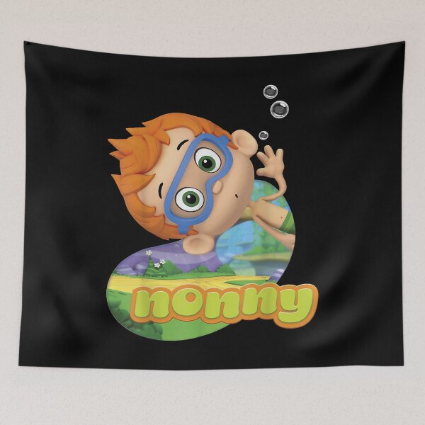 Item preview, Vintage Retro Bubble Guppies Nonny Goggles Portrait Logo Poster Christmas designed and sold by TillmanJamesLuk.