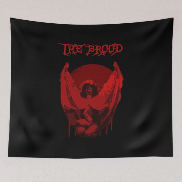 Item preview, The Brood-red poster style  designed and sold by Starapple654.