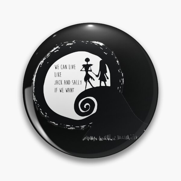 Item preview, LIVE LIKE JACK AND SAlly We can live like Jack and Sally If We Want Love Couple T-shirt designed and sold by CyntoyaTatum.