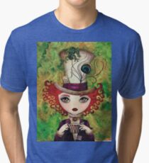 Lady Hatter Tri-blend T-Shirt