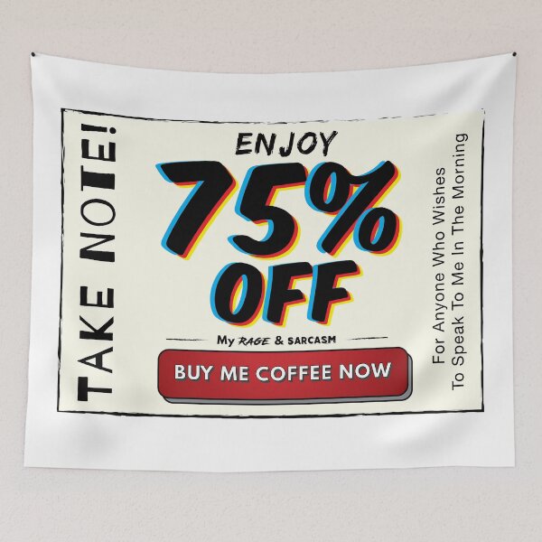 Item preview, Take Note, Coffee Needed designed and sold by inPhocusStudio.