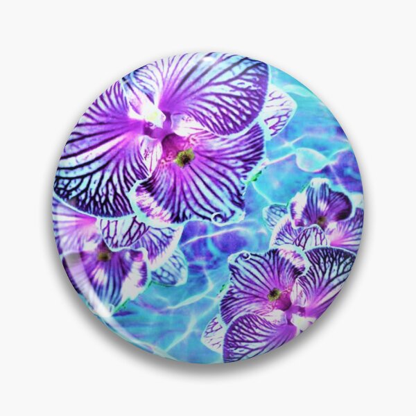 Item preview, Blue Floating Orchids designed and sold by Minxylynx4.