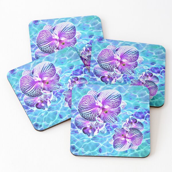 Item preview, Blue Floating Orchids designed and sold by Minxylynx4.