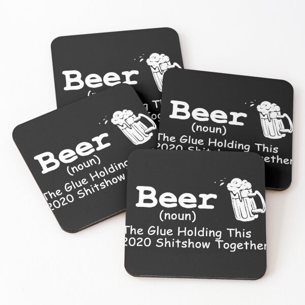 Item preview, Beer The Glue Holding This 2020 Shit Show Together Beer Lovers, Beer Holic, Gift for Man T-shirt designed and sold by CyntoyaTatum.
