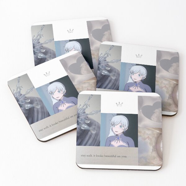 Item preview, Weiss Schnee of RWBY white aesthetic designed and sold by Journeycoco.