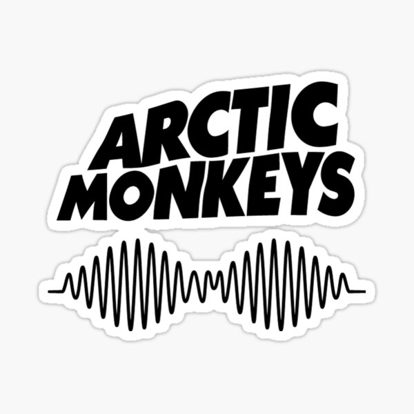 Logo Monkeys Aesthetic Sticker