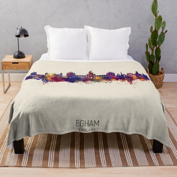 Item preview, Egham England Skyline designed and sold by ArtPrints.