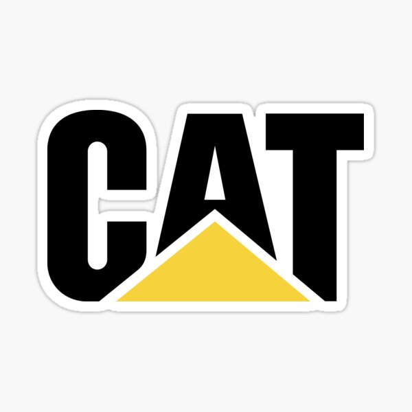 Caterpillar sticker decal CAT digger bulldozer tools tractor