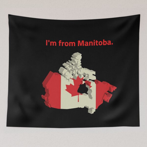 Item preview, I'm from Manitoba, Canada designed and sold by Shoporoz.