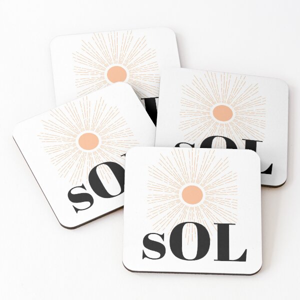 Item preview, estampado de rayos de sol en ráfaga de estrella de sol minimalista naranja designed and sold by aquinavortex.