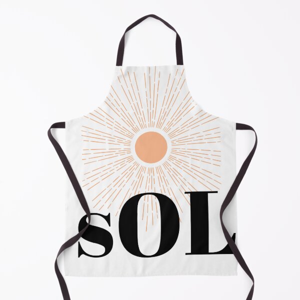 Item preview, orange minimalist sol star burst sunray print designed and sold by aquinavortex.