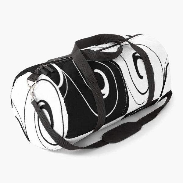 Item preview, Black / white checkered pattern with ornaments designed and sold by MyREDBlack.