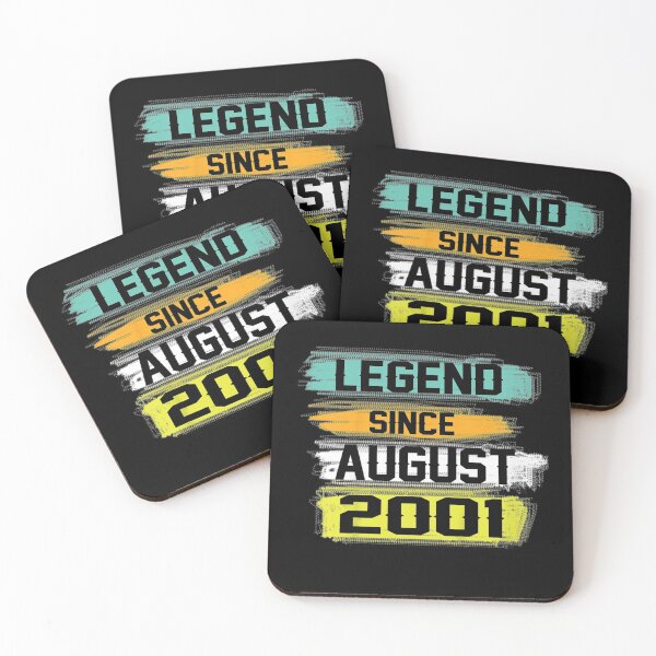 Item preview, 20 Years Old Retro Legend Since August 2001 20th Birthday Gift designed and sold by AlvaShop.