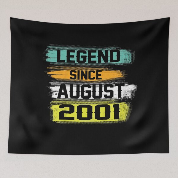 Item preview, 20 Years Old Retro Legend Since August 2001 20th Birthday Gift designed and sold by AlvaShop.