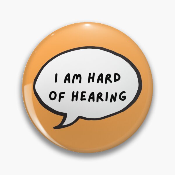 Item preview, Hard of Hearing Text designed and sold by Leah Delman.