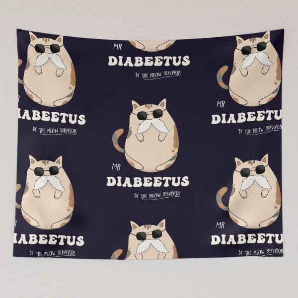 Item preview, Diabetes Cat - MR Diabeetus designed and sold by Unish.