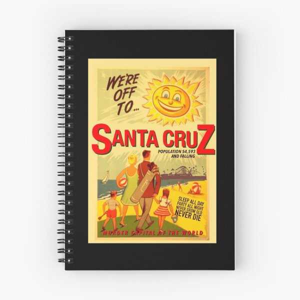 Item preview, Santa Cruz Vampire holiday poster designed and sold by Geekman69.