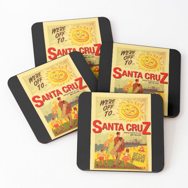 Item preview, Santa Cruz Vampire holiday poster designed and sold by Geekman69.