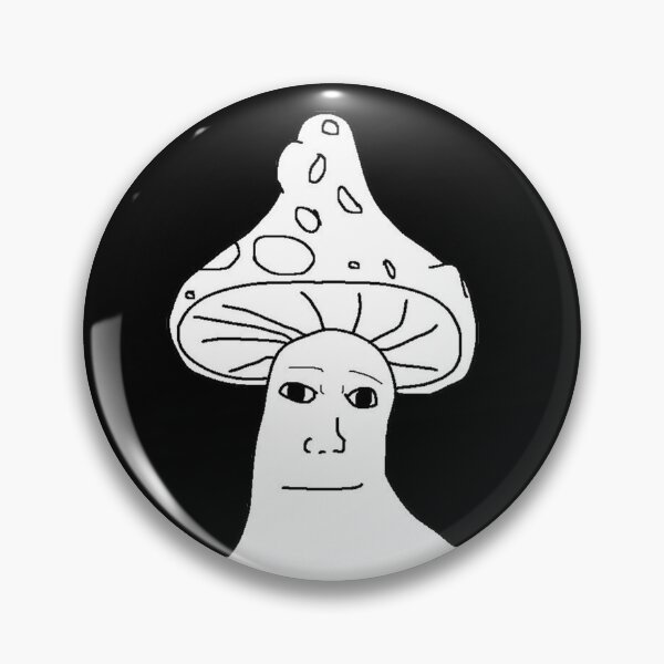 Artikelvorschau, Wojak - Shroomjak Lächeln entworfen und verkauft von RarePNGs.