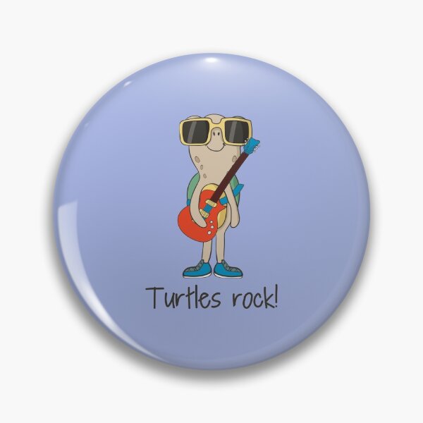 Artikelvorschau, Turtles Rock! Cute Pet Turtle Gift entworfen und verkauft von DreamyPanda.
