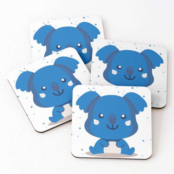 Item preview, blue kids blue child animal cute design cute koala designed and sold by MeryemSpace.