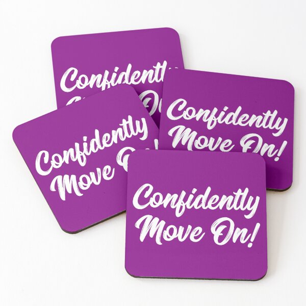 Item preview, Confidently Move On! | Stoicism | Life | Quotes | Purple designed and sold by Wintre2.