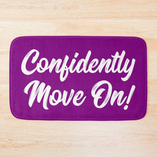 Item preview, Confidently Move On! | Stoicism | Life | Quotes | Purple designed and sold by Wintre2.
