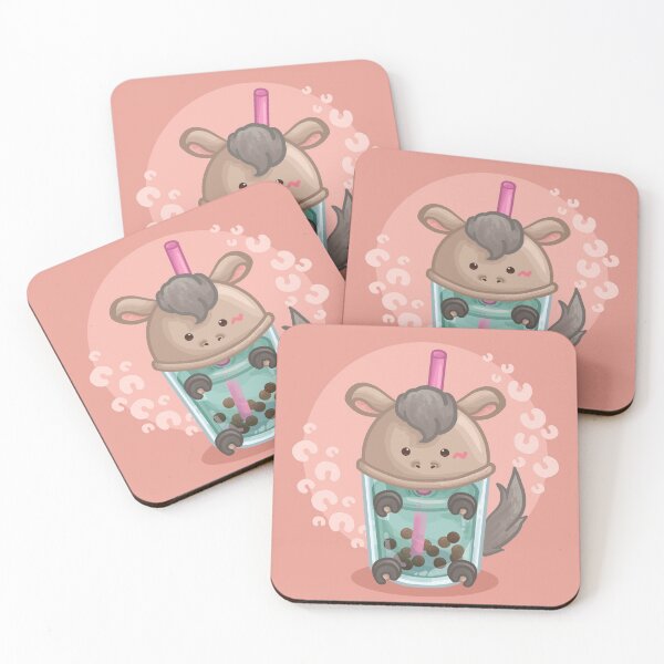 Item preview, Boba Tea Chinese Zodiac Sign Horse Character designed and sold by Khotekmei.