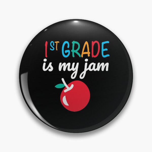 Item preview, 1st grade is my jam  designed and sold by Dahiss.