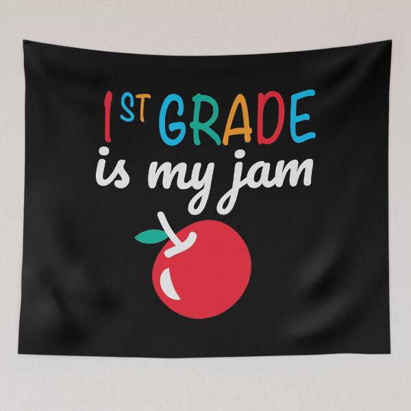Item preview, 1st grade is my jam  designed and sold by Dahiss.