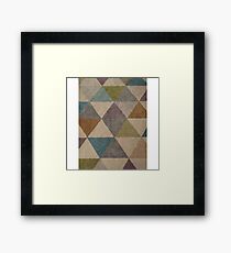Geometric Colours Larger Framed Print
