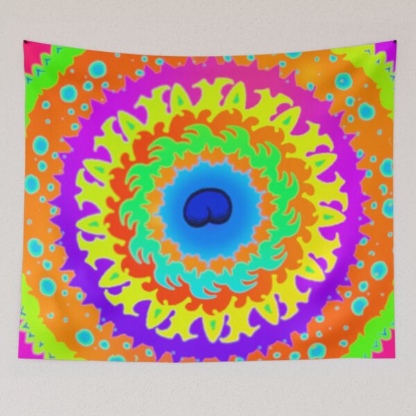 Item preview, Glowing Color Fade Mandala designed and sold by thicc216.