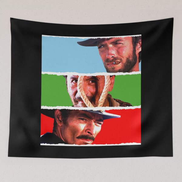 Item preview, the faces of good bad ugly  designed and sold by TaylorLarry.