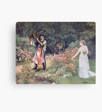 Not the Gardener Canvas Print