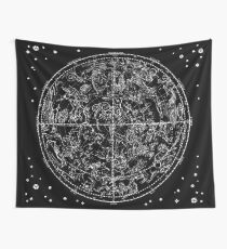 Schwarz-Weiß-Sternzeichen Wandbehang