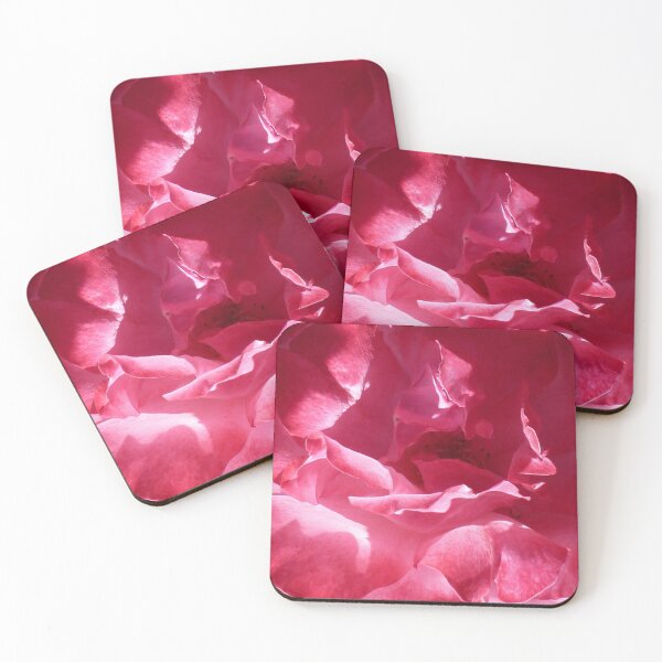 Item preview, Glowing open pink rose designed and sold by SarahDownunder.