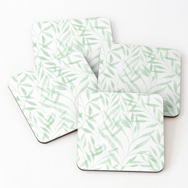Item preview, Tropical green leaves designed and sold by ligiahorta.