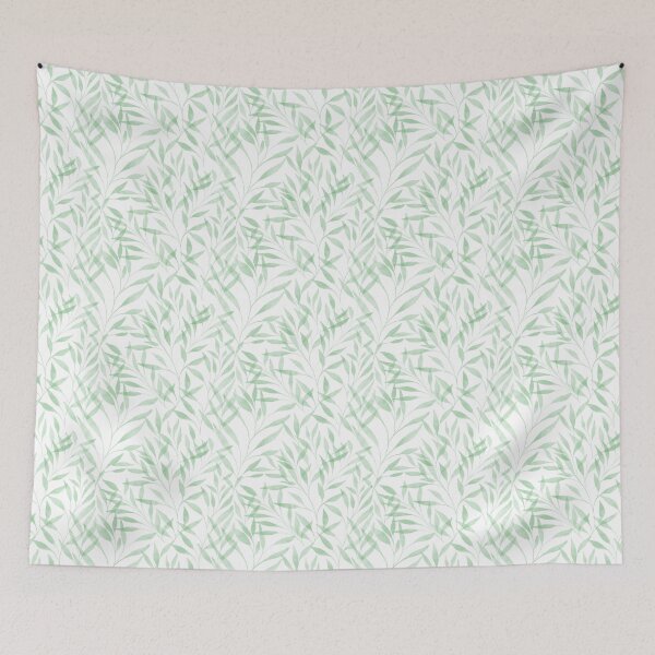 Item preview, Tropical green leaves designed and sold by ligiahorta.