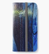 Narrow City Laneway As Night Falls iPhone Wallet/Case/Skin