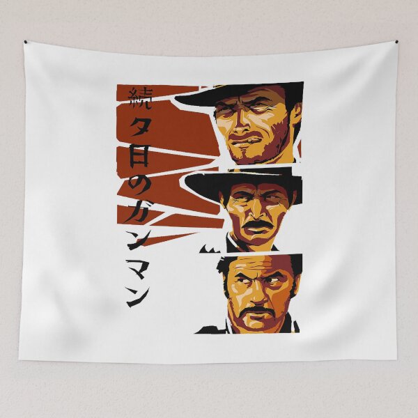 Item preview, the faces of good bad ugly fan art designed and sold by TaylorLarry.