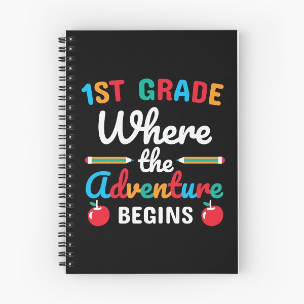 Item preview, 1st grade where the adventure begins designed and sold by Dahiss.