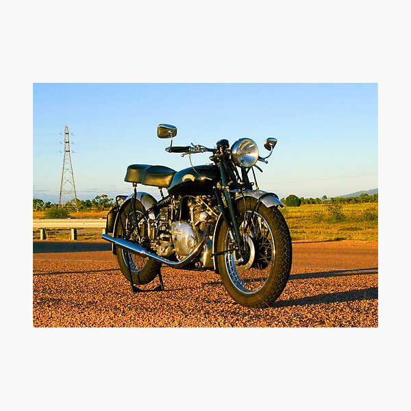 Vincent Comet Photographic Print