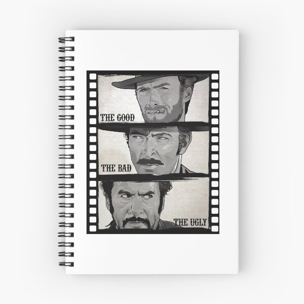 Item preview, Main characters of good bad ugly film designed and sold by TaylorLarry.