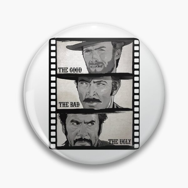 Item preview, Main characters of good bad ugly film designed and sold by TaylorLarry.