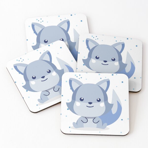 Item preview, blue kids blue child animal cute cute design jackal designed and sold by MeryemSpace.