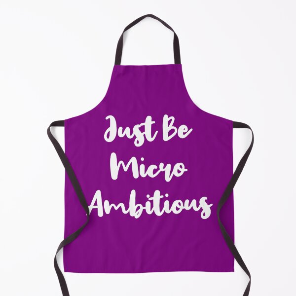 Item preview, Just Be Micro Ambitious | Life | Quotes | Purple designed and sold by Wintre2.