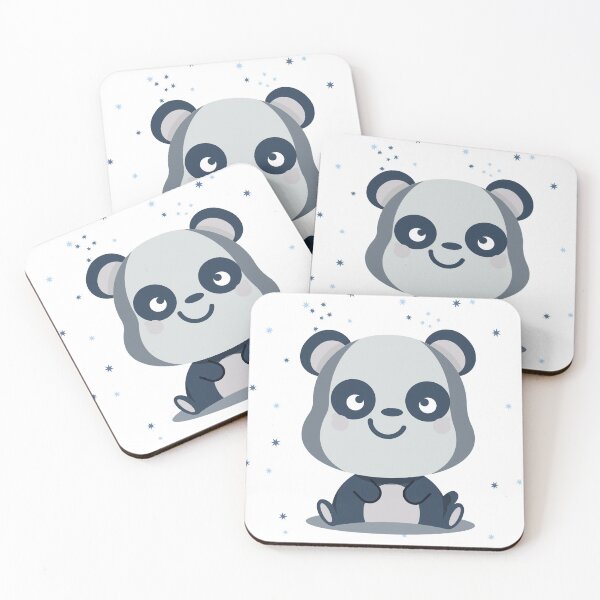 Item preview, blue kids blue child animal cute cute design panda designed and sold by MeryemSpace.