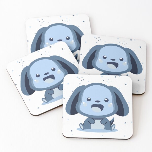 Item preview, blue kids blue child animal cute design cute dog dog designed and sold by MeryemSpace.