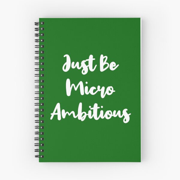Item preview, Just Be Micro Ambitious | Life | Quotes | Emerald Green designed and sold by Wintre2.